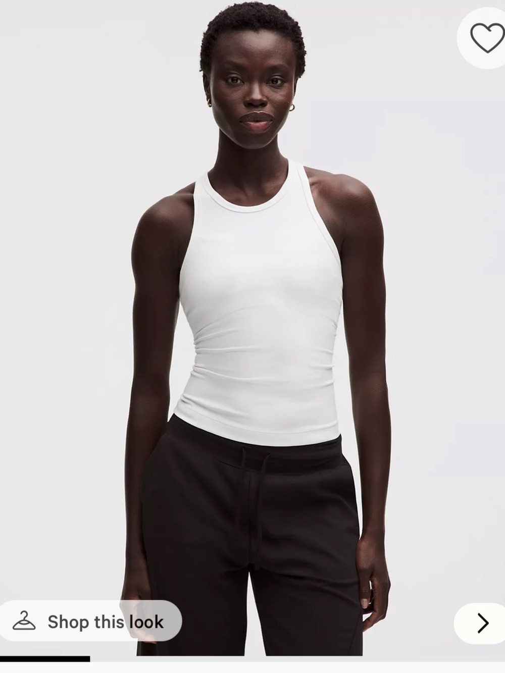 lululemon athletica White Align Tank Top